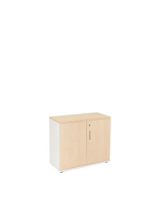 ARMARIO DE MADERA ROCADA ESTRUCTURA BLANCA
