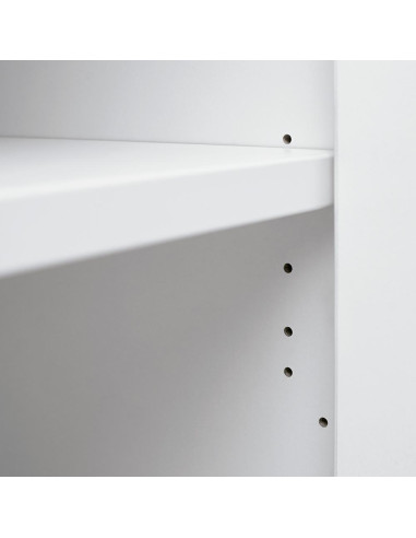 ARMARIO DE MADERA ROCADA ESTRUCTURA BLANCA