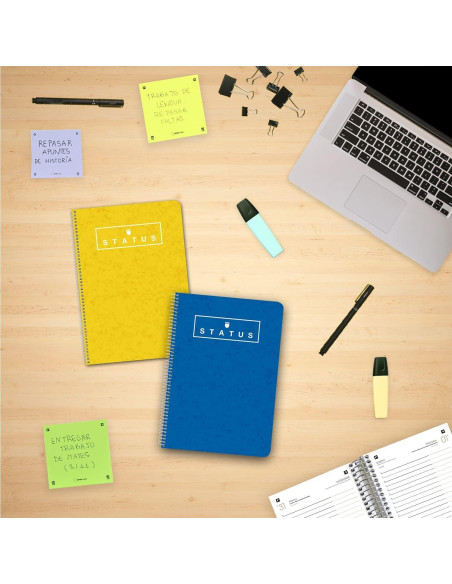 CUADERNO ENRI STATUS 4 80h 4x4