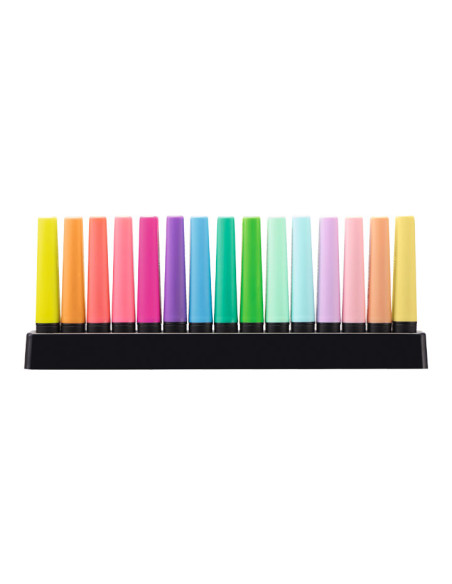 PEANA CON 15 MARCADORES FLUORESCENTES STABILO BOSS ORIGINAL