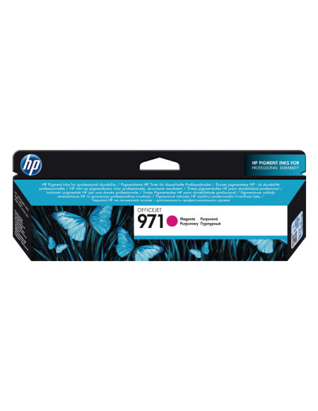 CARTUCHO INKJET HP CN623AE N 971 OFFICEJET PRO X451DNX451DWX476DN MFPX476DW MFPX551DWX576DW MFP MAGENTA 2500 PÁG