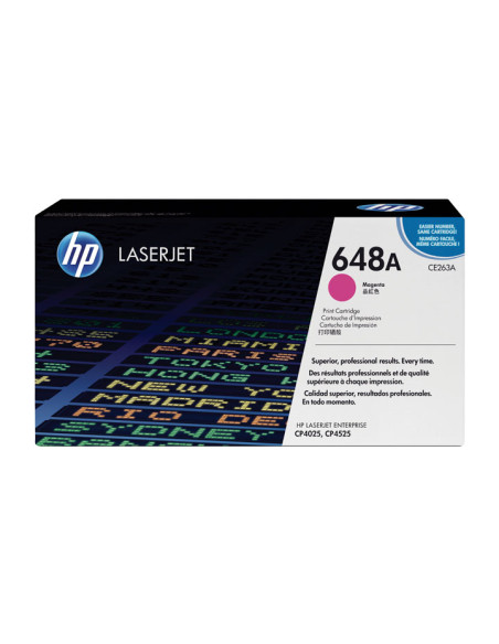 TONER HP N 648A CE263A LASERJET CP-402545254525DN MAGENTA 11000 PÁG