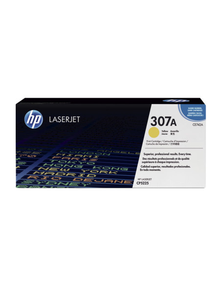 TONER HP N 307A CE742A LASERJET CP5225CP5225NCP5225DN AMARILLO 7300 PÁG