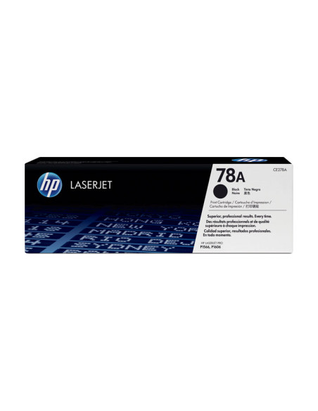 TONER HP N 78A CE278A LASERJET M1536DNFP1566P1606DNP1607DNP1608DNP1609DN NEGRO 2100 PÁG