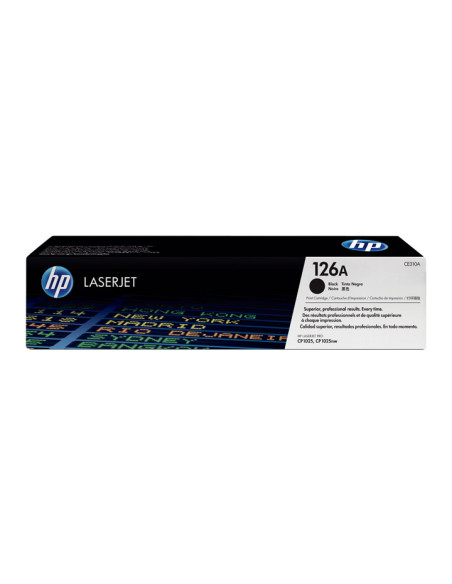 TONER HP N 126A CE310A LASERJET PRO 1025NW10251020 NEGRO 1200 PÁG