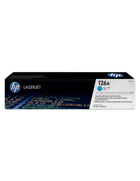 TONER HP N 126A CE311A LASERJET PRO 1025NW10251020 CIAN 1000 PÁG