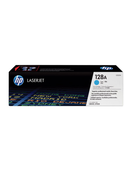 TONER HP N 128A CE321A CIAN LASERJET PRO SERIE CM1415CP1525N 1300 PÁG
