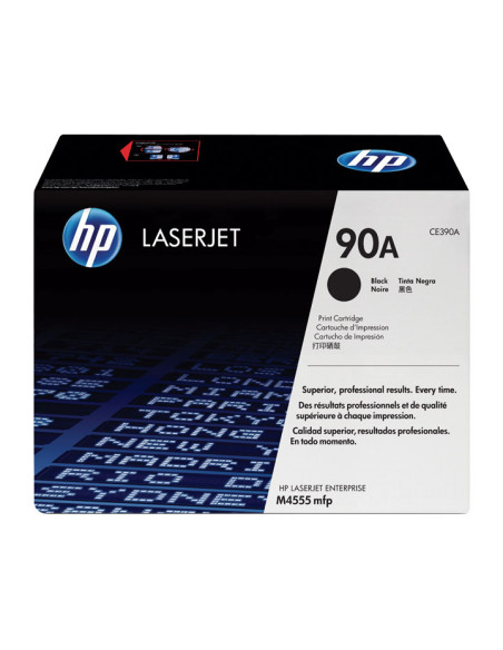TONER HP N 90A CE390A LASERJET M4555MFP NEGRO 10000 PÁG
