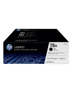 PACK DE AHORRO DE 2 CARTUCHOS DE TÓNER ORIGINAL LASERJET HP 78A