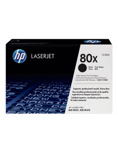 CARTUCHO DE TÓNER ORIGINAL LASERJET HP 80X DE ALTA CAPACIDAD