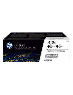 PACK DE 2 CARTUCHOS DE TÓNER ORIGINAL LASERJET HP 410X DE ALTA CAPACIDAD