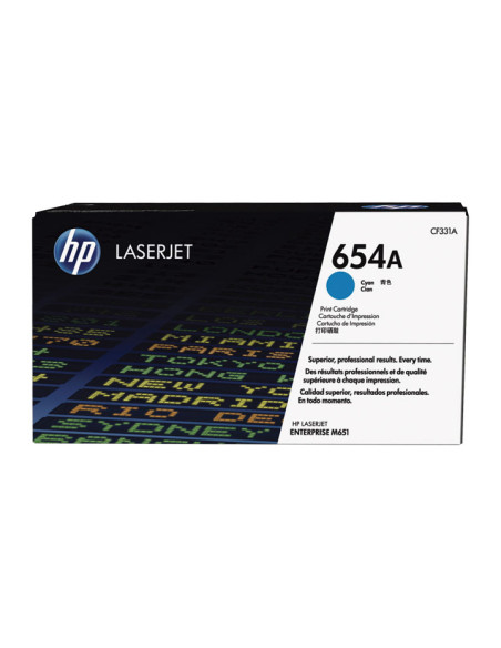 CARTUCHO DE TÓNER ORIGINAL LASERJET HP 654A