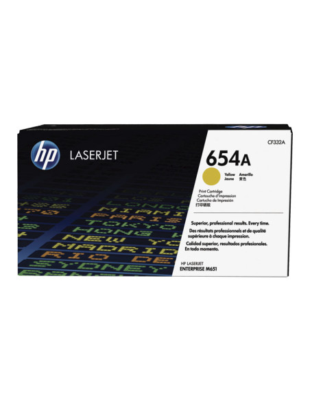 CARTUCHO DE TÓNER ORIGINAL LASERJET HP 654A