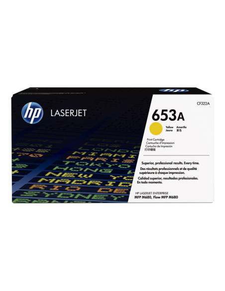 CARTUCHO DE TÓNER ORIGINAL LASERJET HP 653A