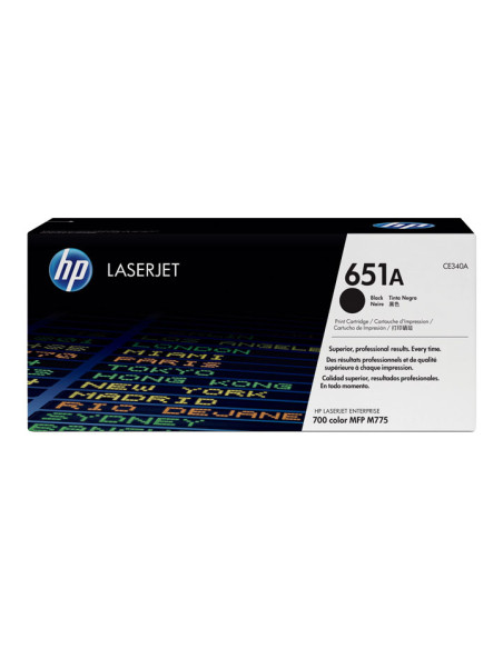 CARTUCHO DE TÓNER ORIGINAL LASERJET HP 651A