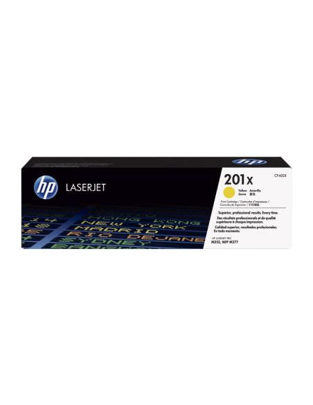 TONER HP N 201X CF402X LASERJET M252NM252DNM252DWM277N M277DNM277DW AMARILLO 2300 PÁG