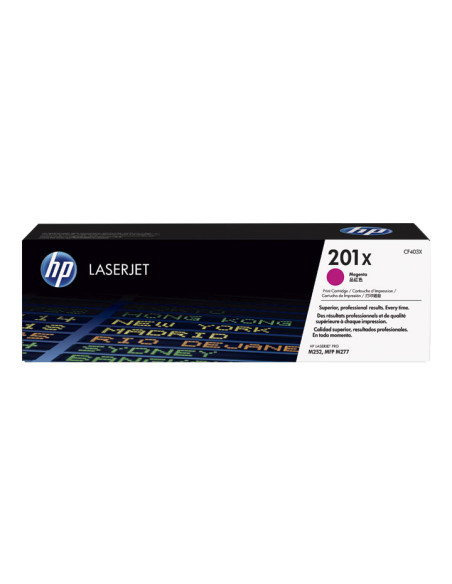 TONER HP N 201X CF403X LASERJET M252NM252DNM252DWM277N M277DNM277DW MAGENTA 2300 PÁG