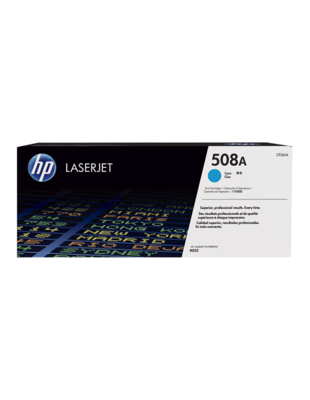CARTUCHO DE TÓNER ORIGINAL LASERJET 508A