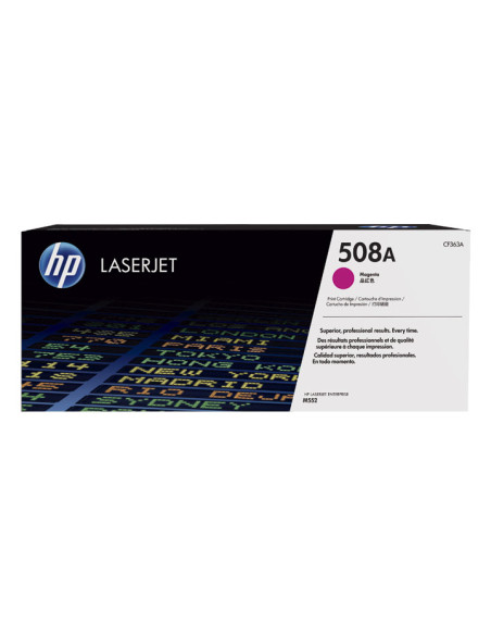 TONER HP N 508A CF363A LASERJET MFP-M552553577 MAGENTA 5000 PÁG