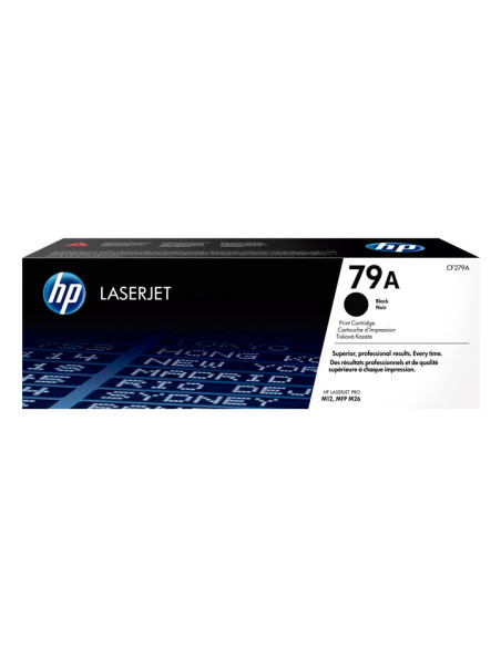 TONER HP N 79A CF279A LASERJET PRO M12AM12WM26AM26W NEGRO 1000 PÁG