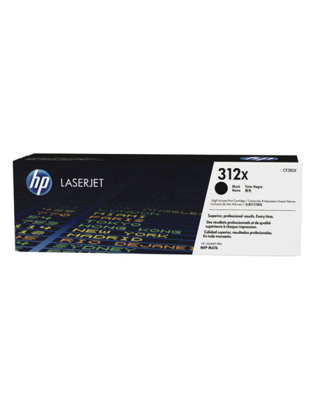 TONER HP N 312X CF380X LASERJET PRO MFP M476DNM476DWM476NW NEGRO 4400 PÁG
