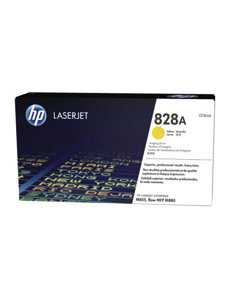 TAMBOR HP CF364A N828A LASERJET MANAGED M880FLOW MFP M880M855 AMARILLO 30000 PÁG