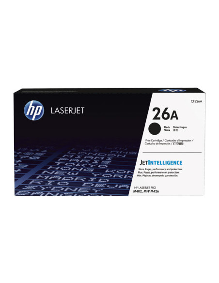 CARTUCHO DE TÓNER ORIGINAL LASERJET HP 26A