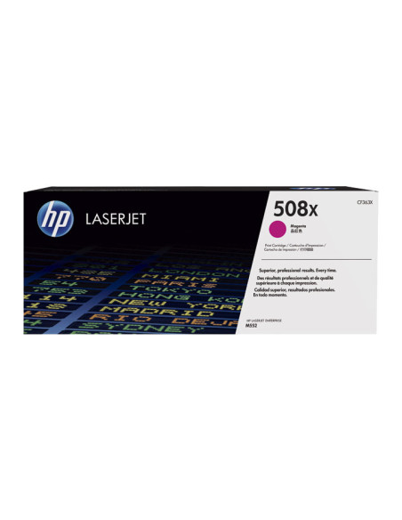 TONER HP N 508X CF363X LASERJET MFP-M552553577 MAGENTA 9500 PÁG