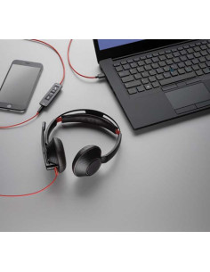 AURICULAR POLY BLACKWIRE 5220 USB A 2