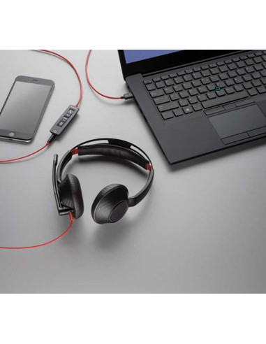 AURICULAR POLY BLACKWIRE 5220 USB A