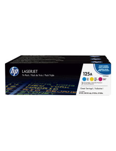 HP TONER LASER TRICOLOR 125A PACK 3 CB541-CB542-CB543