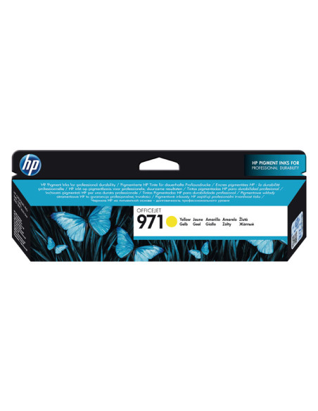 CARTUCHO INKJET HP CN624AE N 971 OFFICEJET PRO X451DNX451DWX476DN MFPX476DW MFPX551DWX576DW MFP AMARILLO 2500 PÁG