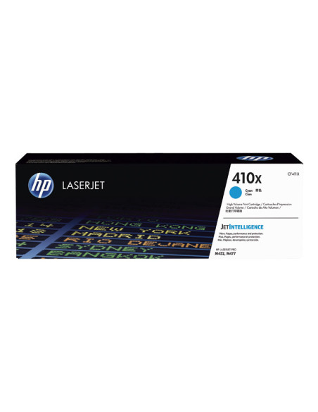 TONER HP N 410X CF411X LASERJET PRO M452DNM452DWM452NW MFP M377DWM477FDNM477FDWM477FNW CIAN 5000 PÁG