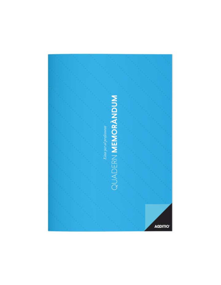 CUADERNO MEMORÁNDUM ADDITIO CATALÁN