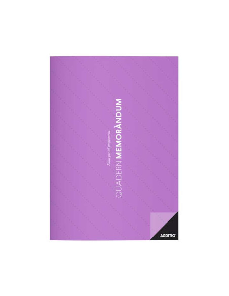 CUADERNO MEMORÁNDUM ADDITIO CATALÁN