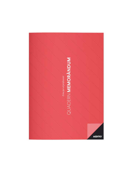 CUADERNO MEMORÁNDUM ADDITIO CATALÁN