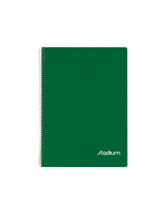 BLOC ESCOLOFI tapa DURA 4 50h HORIZONTAL 70g CMARGEN VERDE