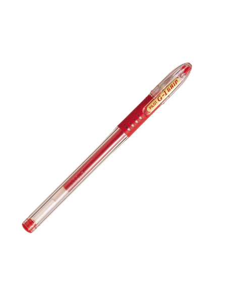 ROLLER GEL PILOT G-1 GRIP 07 ROJO