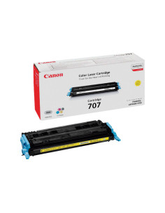 TONER CANON CRG707Y AMARILLO LBP-50005100 9421A004 2500 PÁG