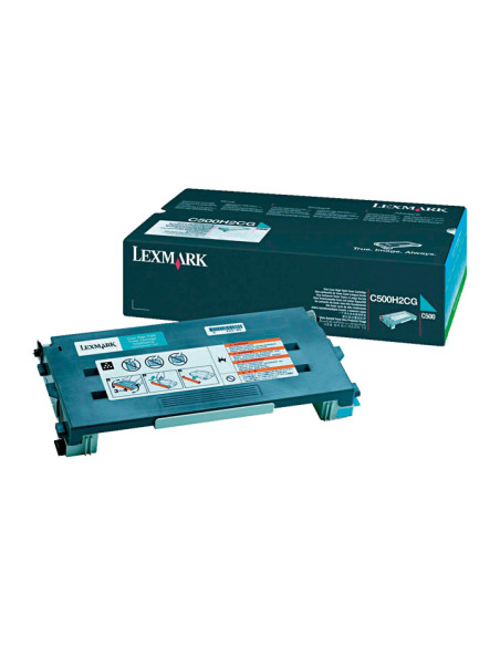 TONER LEXMARK C500H2CG COLOR C500 X500N502N CIAN AR 3000 PAG
