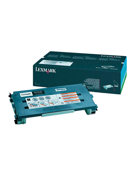 TONER LEXMARK C500H2KG COLOR C500 X500N502N NEGRO AR 5000 PAG