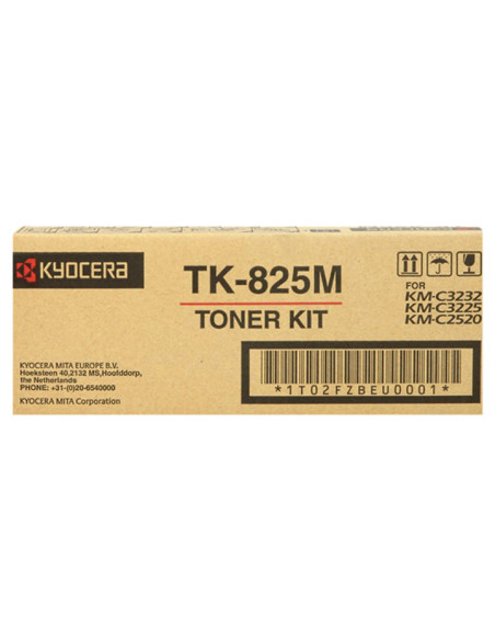 TONER KYOCERA-MITA 1T02FZBEU0 TK-825M KM-C252032253232 MAGENTA 15000 PAG