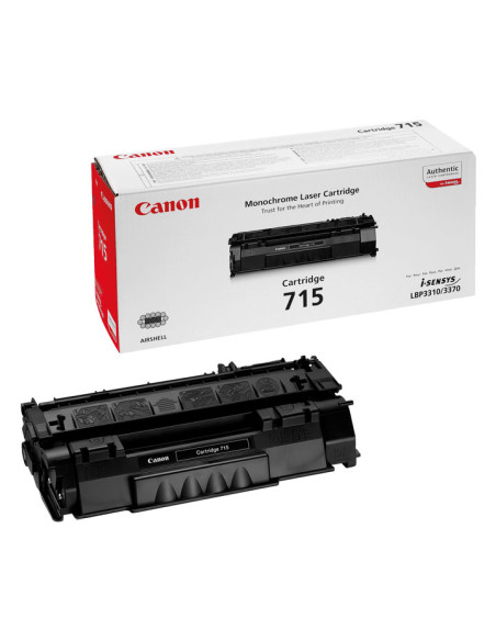 TONER CANON CRG715 NEGRO 3500 PÁG ref 1975B002AA