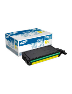 TONER SAMSUNG CLT-Y5082SELS CLP-620670 CLX-6220FX AMARILLO 2000 PÁG