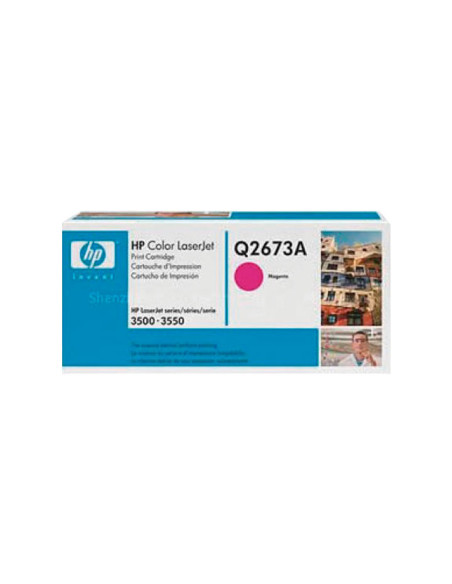 TONER HP N 309A Q2673A LASERJET COLOR 350035503700 MAGENTA 4000 PÁG