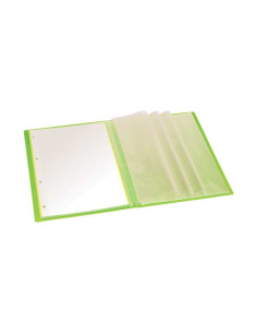 CARPETA FUNDAS TARIFARIO CARCHIVO PP CARCHIPLAS-BOOK FLEXIBLE CANGURO A4  20 F LIMA 2