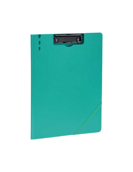 CARPETA con PINZA MINICLIP SUPERIOR CARCHIVO FOAM STYLE PP A4 VERDE