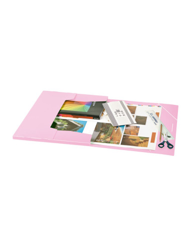 CARPETA de DIBUJO CARCHIVO SOFT PP GOMAS y SOLAPAS A3-XXL ROSA PASTEL