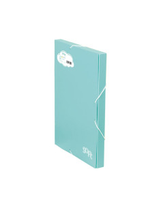 CARPETA de PROYECTOS CARCHIVO SOFT PP F GOMAS 25 cm TURQUESA