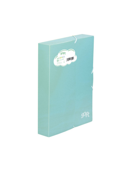 CARPETA de PROYECTOS CARCHIVO SOFT PP F GOMAS 5 cm TURQUESA